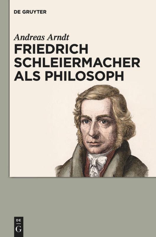 Vorderes Coverbild Friedrich Schleiermacher als Philosoph