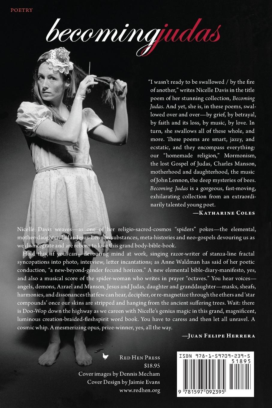 Rückseitencover Becoming Judas