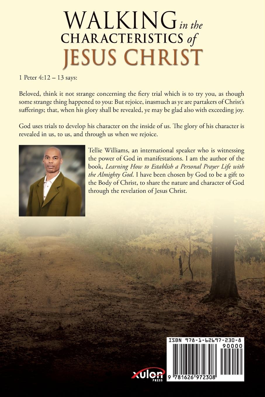 Rückseitencover Walking in the Characteristics of Jesus Christ
