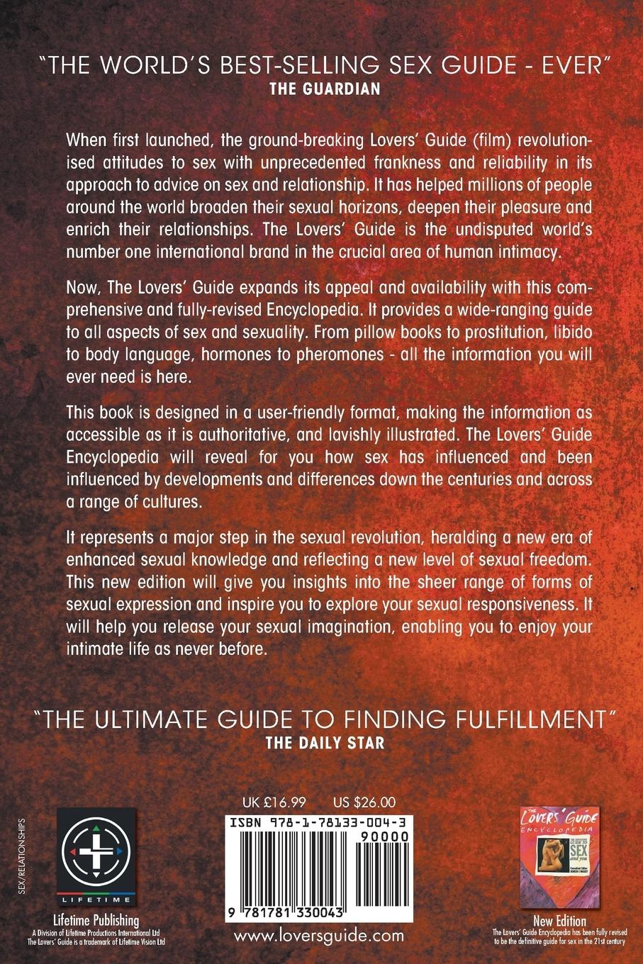 Rückseitencover The Lovers' Guide Illustrated Encyclopedia - The Definitive Guide to Sex and You