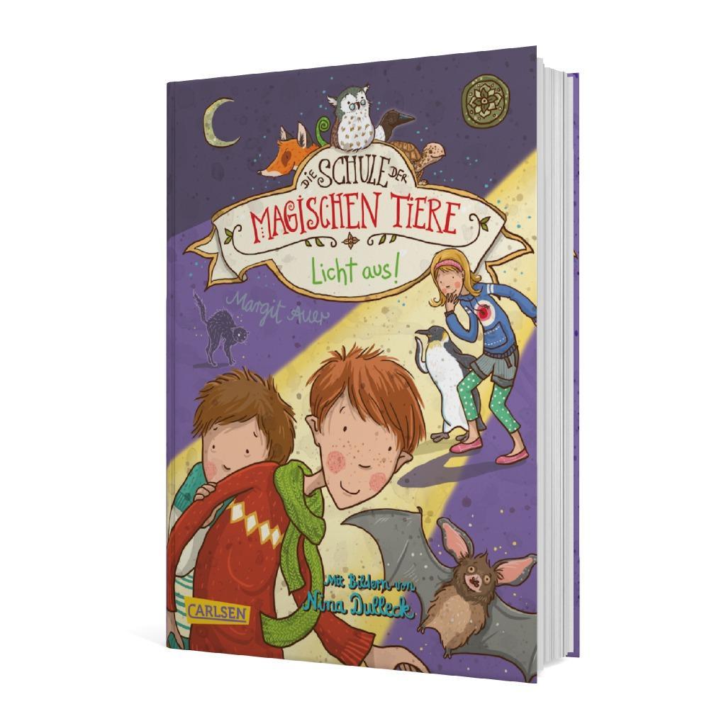 Beispielinhalt (Bild) Die Schule der magischen Tiere 03: Licht aus!