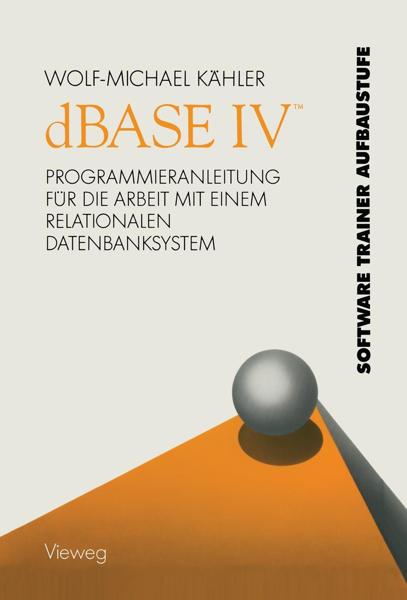 Vorderes Coverbild dBASE IV (TM)