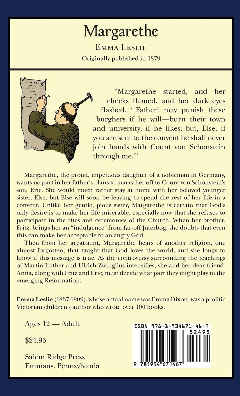 Rückseitencover Margarethe