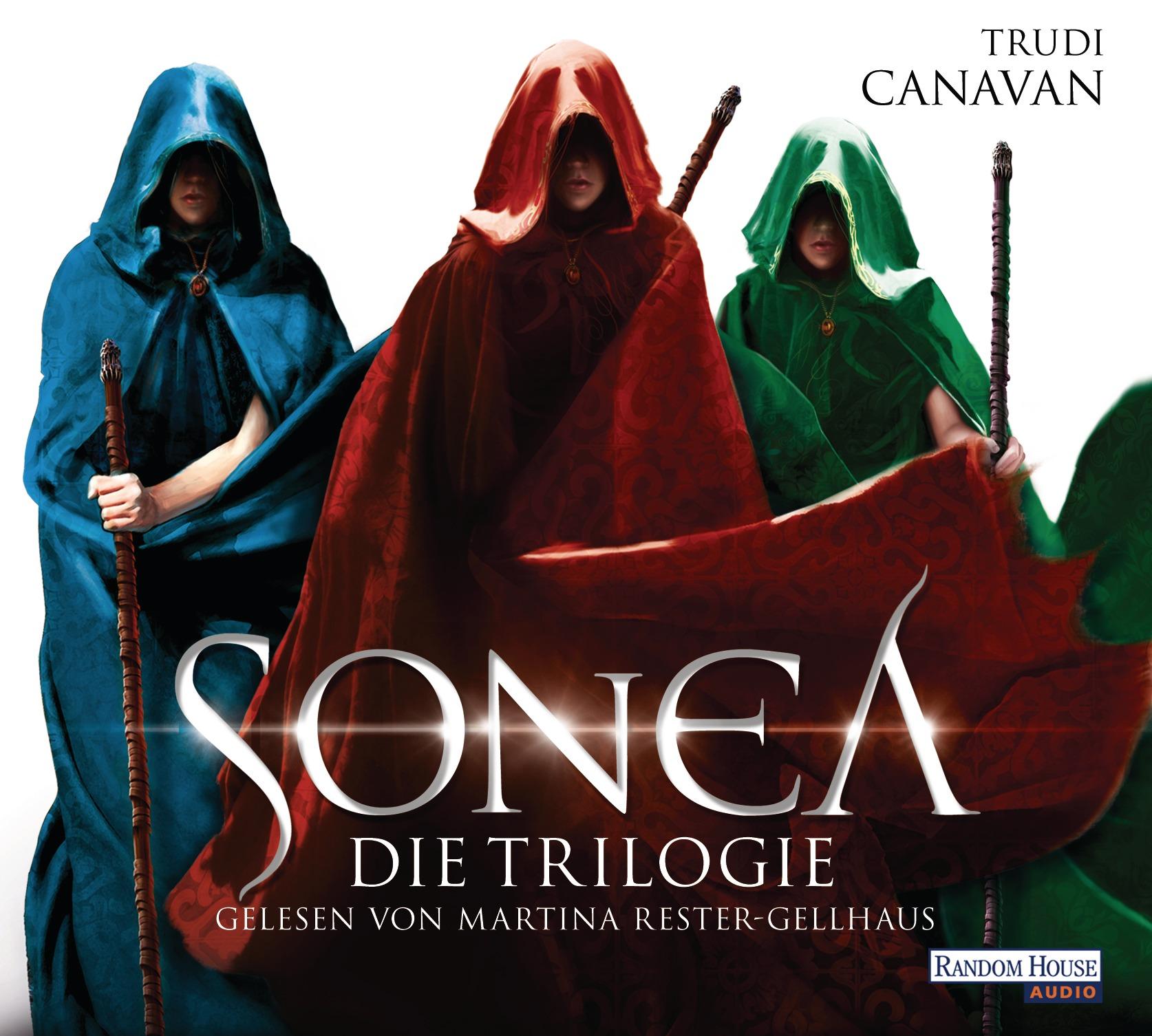 Vorderes Coverbild Sonea- Die Trilogie