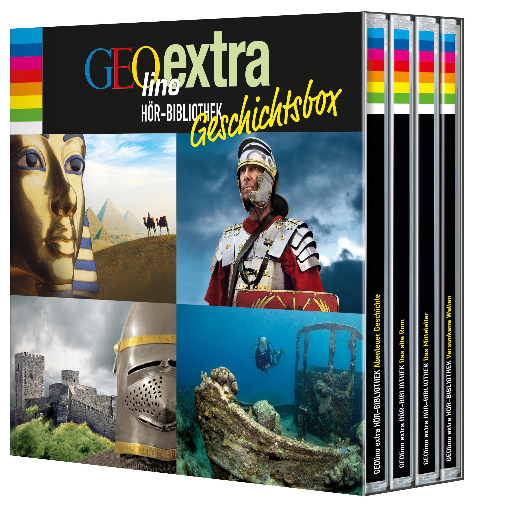 Beispielinhalt (Bild) GEOlino extra Hör-Bibliothek - Geschichtsbox -