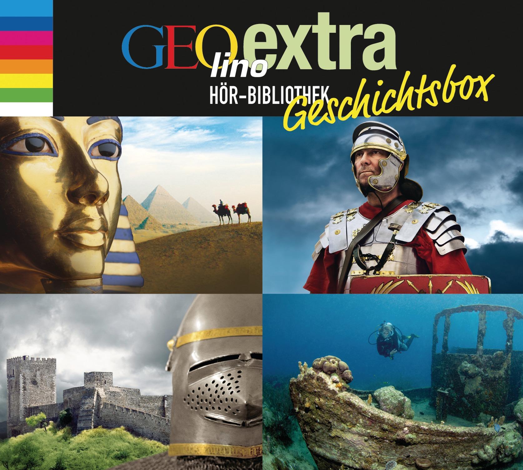 Vorderes Coverbild GEOlino extra Hör-Bibliothek - Geschichtsbox -