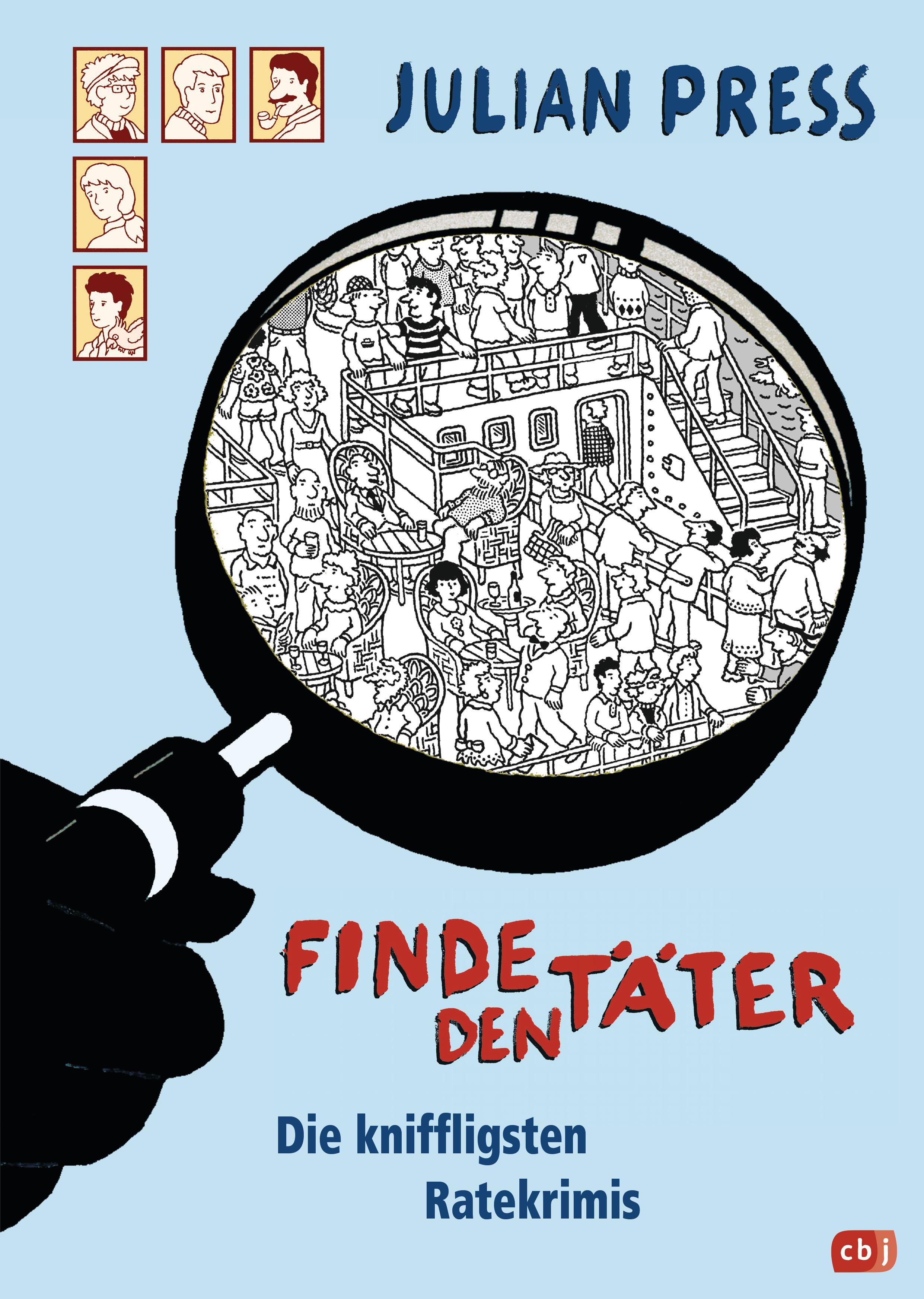 Vorderes Coverbild Finde den Täter