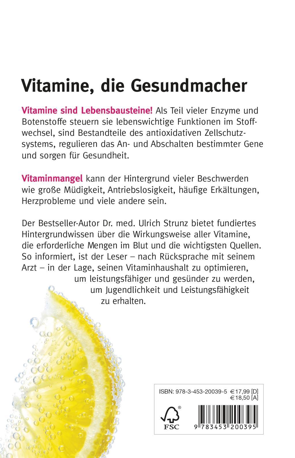 Beispielinhalt (Bild) Vitamine