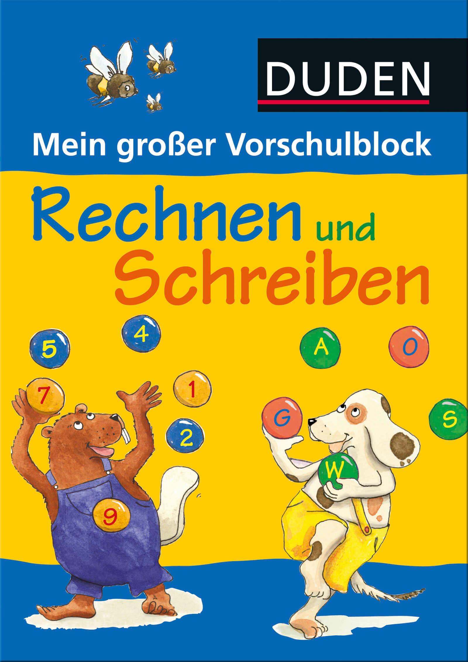 Vorderes Coverbild Mein großer Vorschulblock - Rechnen und Schreiben