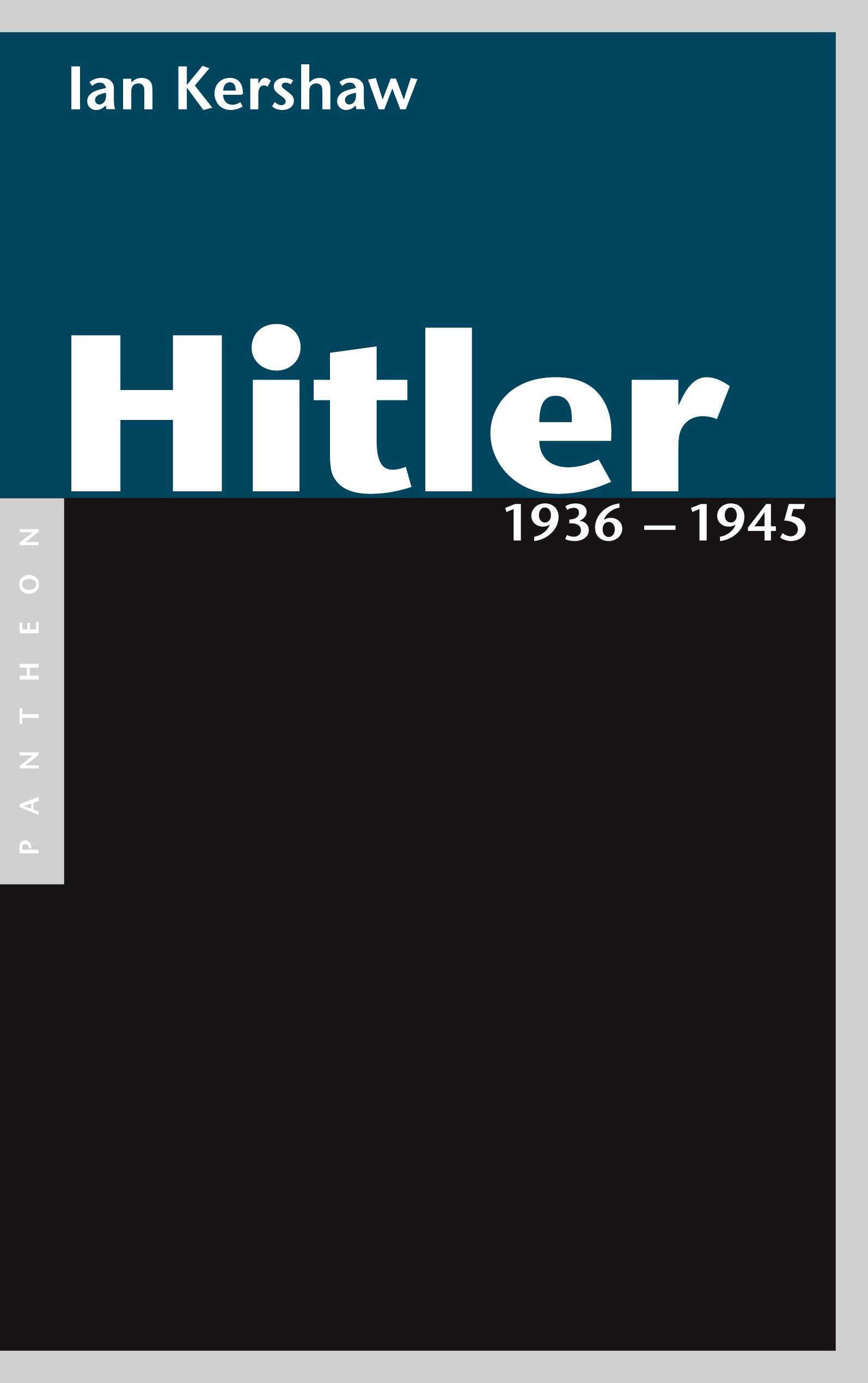 Vorderes Coverbild Hitler 1936 - 1945