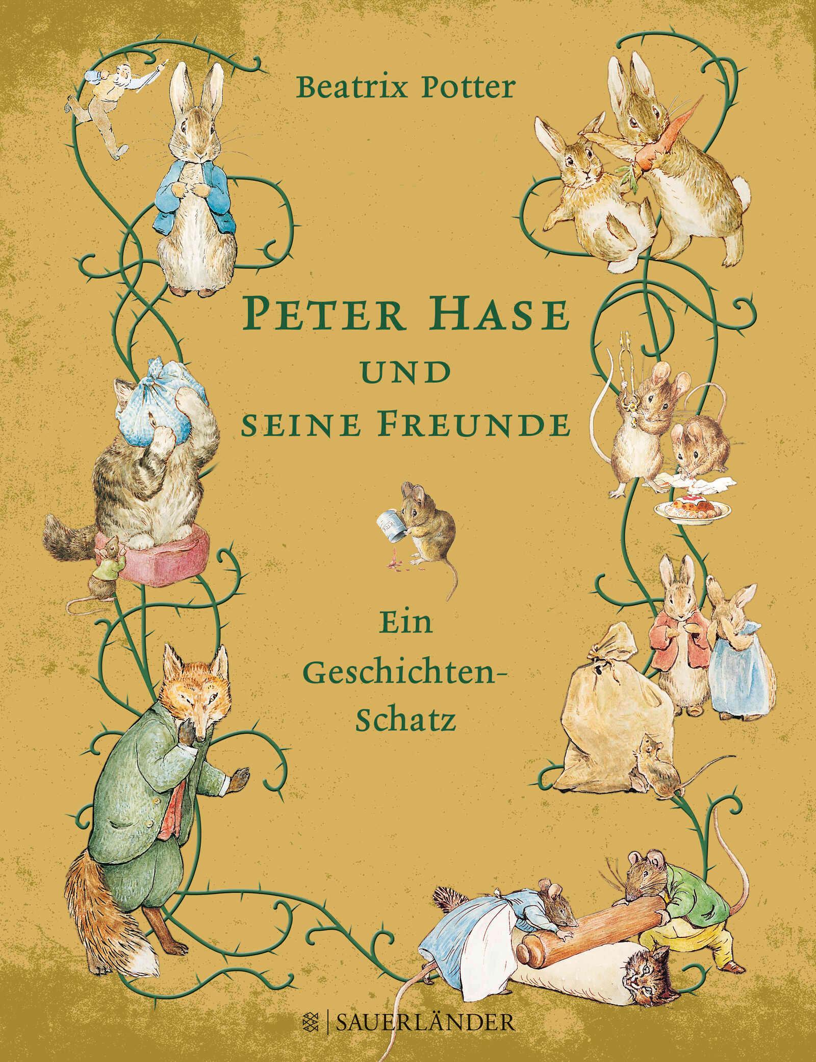 Vorderes Coverbild Peter Hase und seine Freunde - Ein Geschichten-Schatz