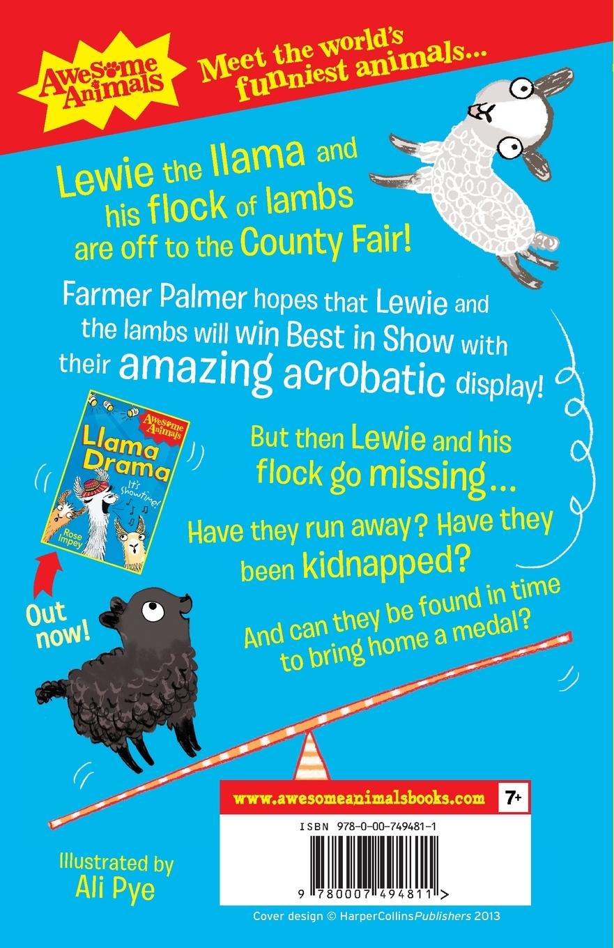 Rückseitencover Llama Drama - In It To Win It!