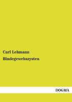 Vorderes Coverbild Bindegewebszysten