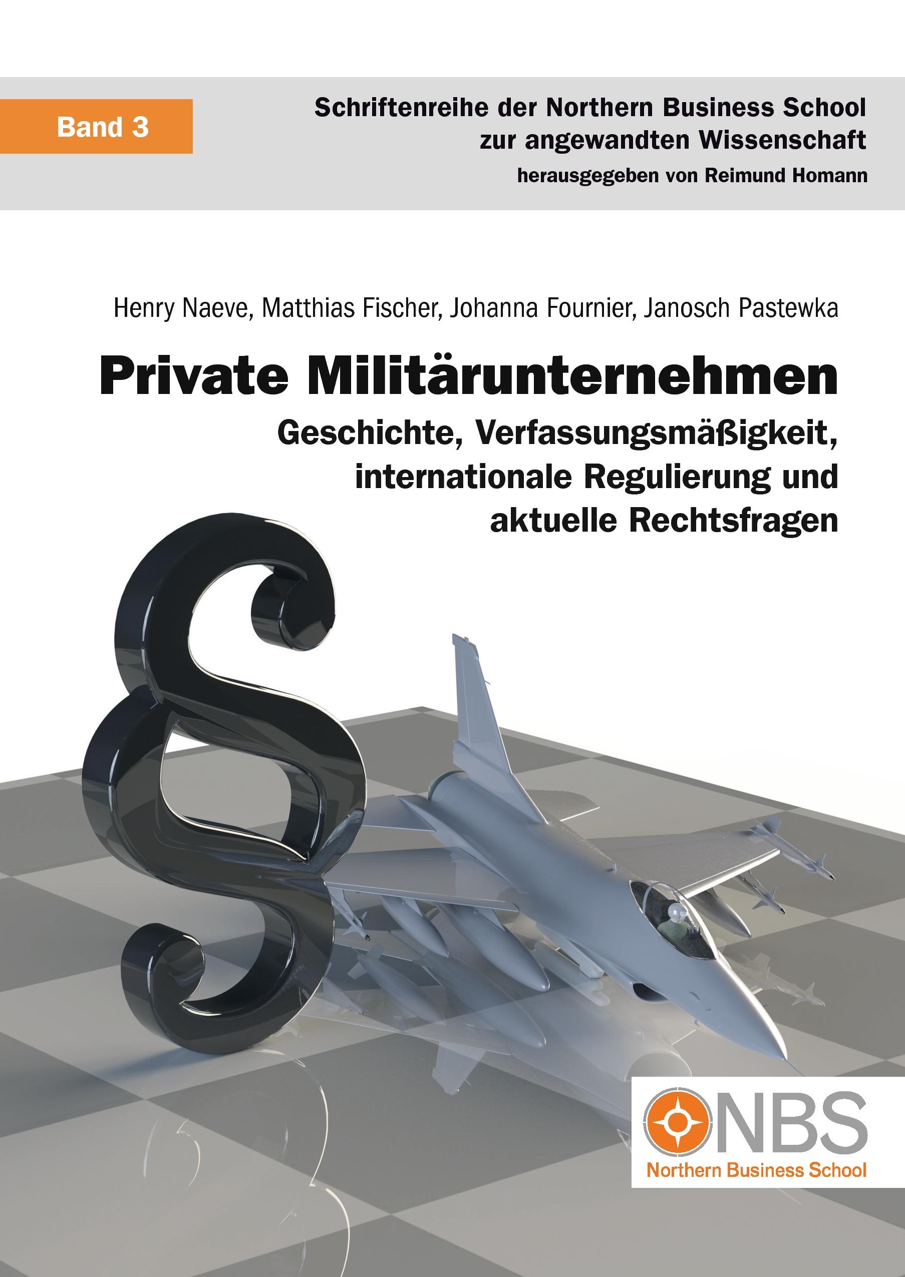Vorderes Coverbild Private Militärunternehmen