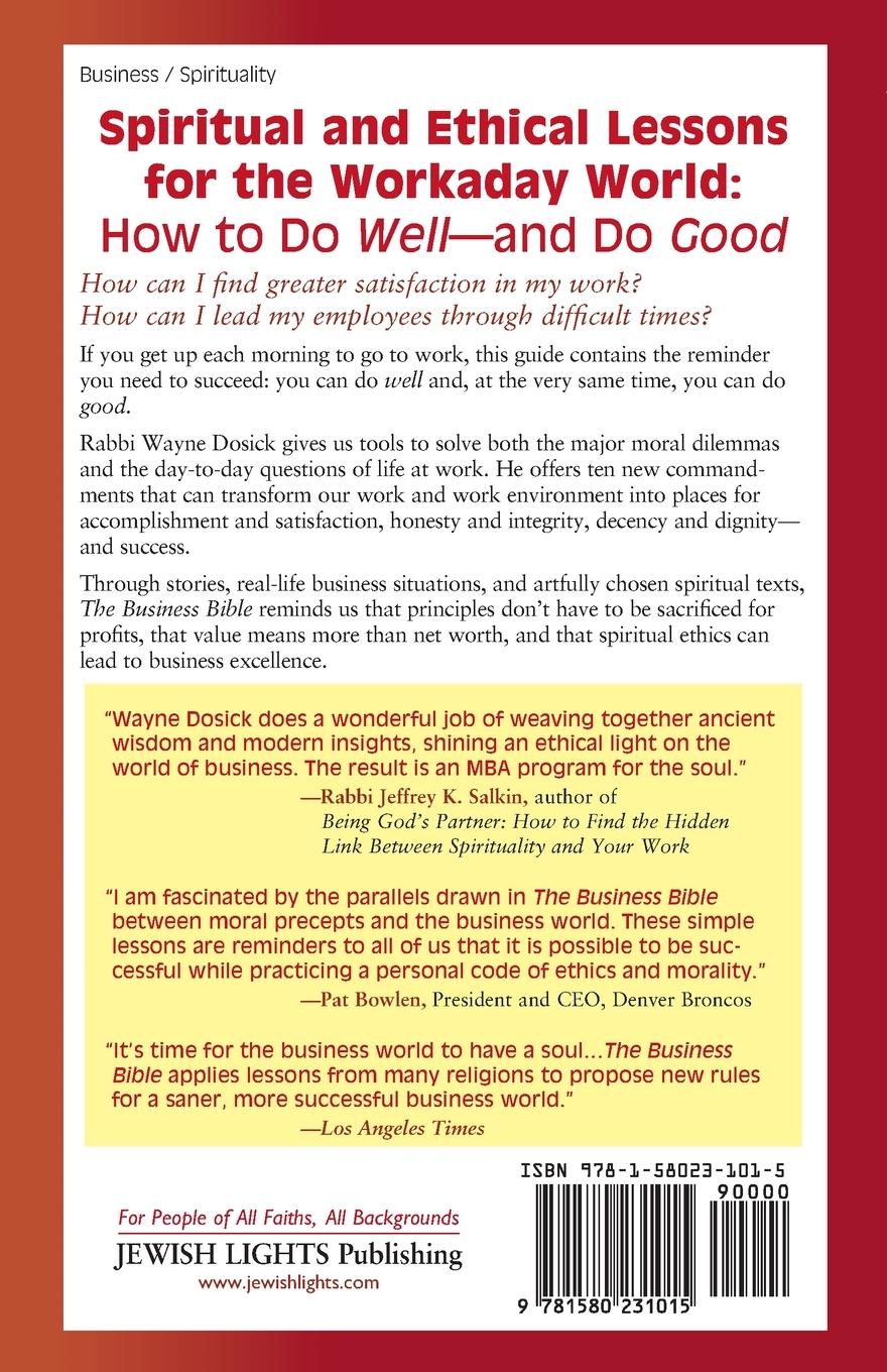 Rückseitencover The Business Bible