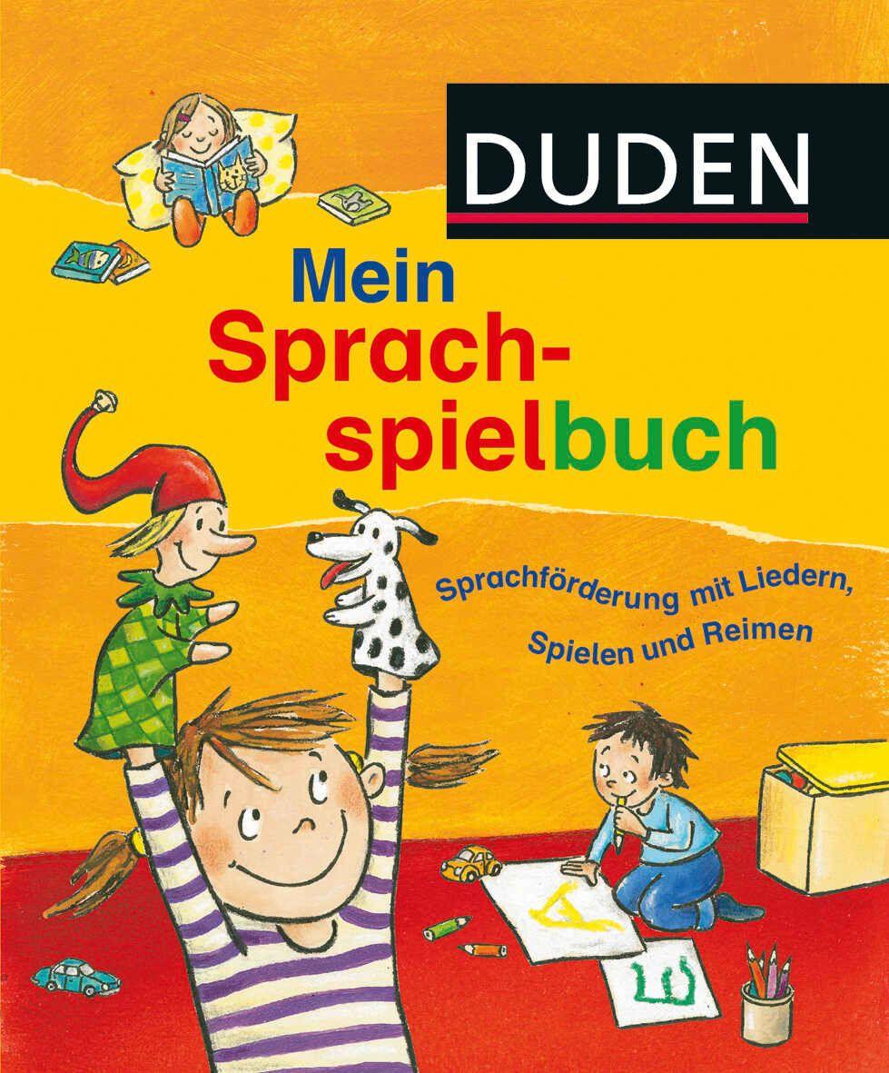 Vorderes Coverbild Duden - Mein Sprachspielbuch