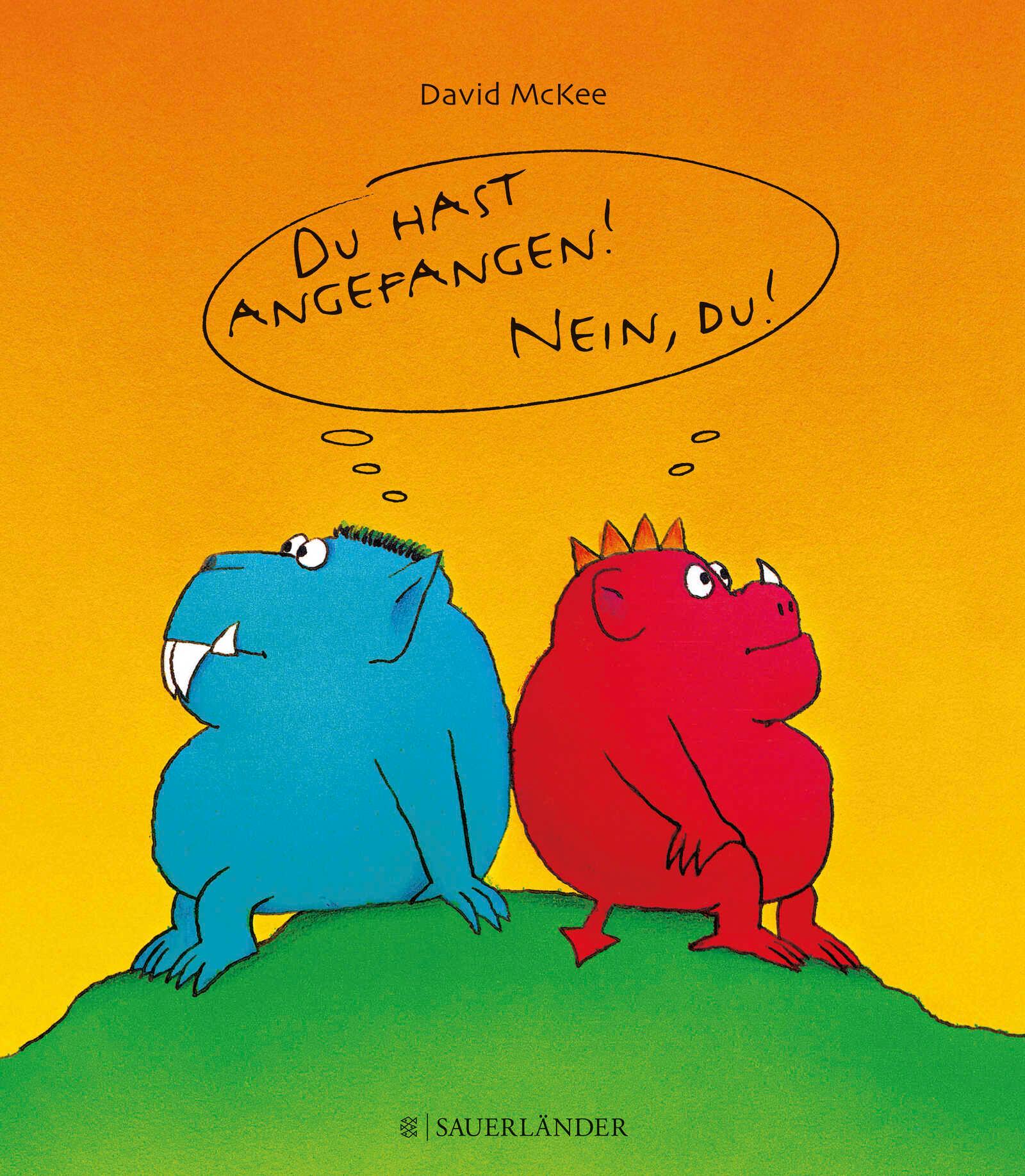 Vorderes Coverbild Du hast angefangen - Nein du!