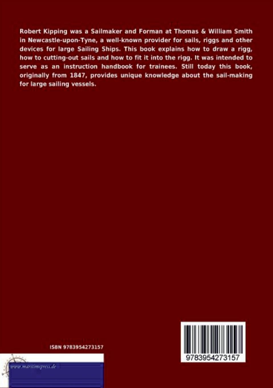 Rückseitencover The Elements of Sailmaking for Historic Ships