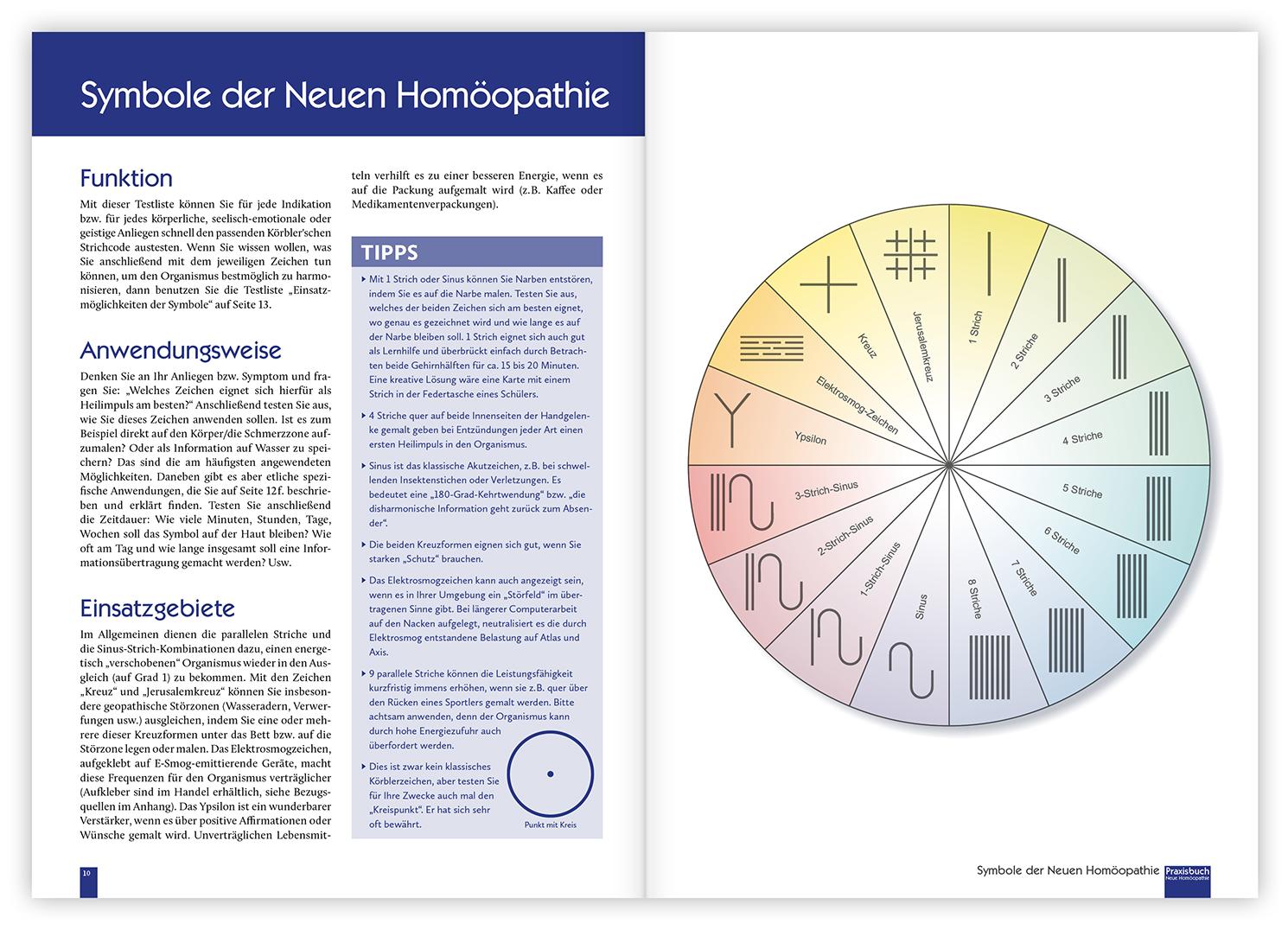 Beispielinhalt (Bild) Praxisbuch Neue Homöopathie