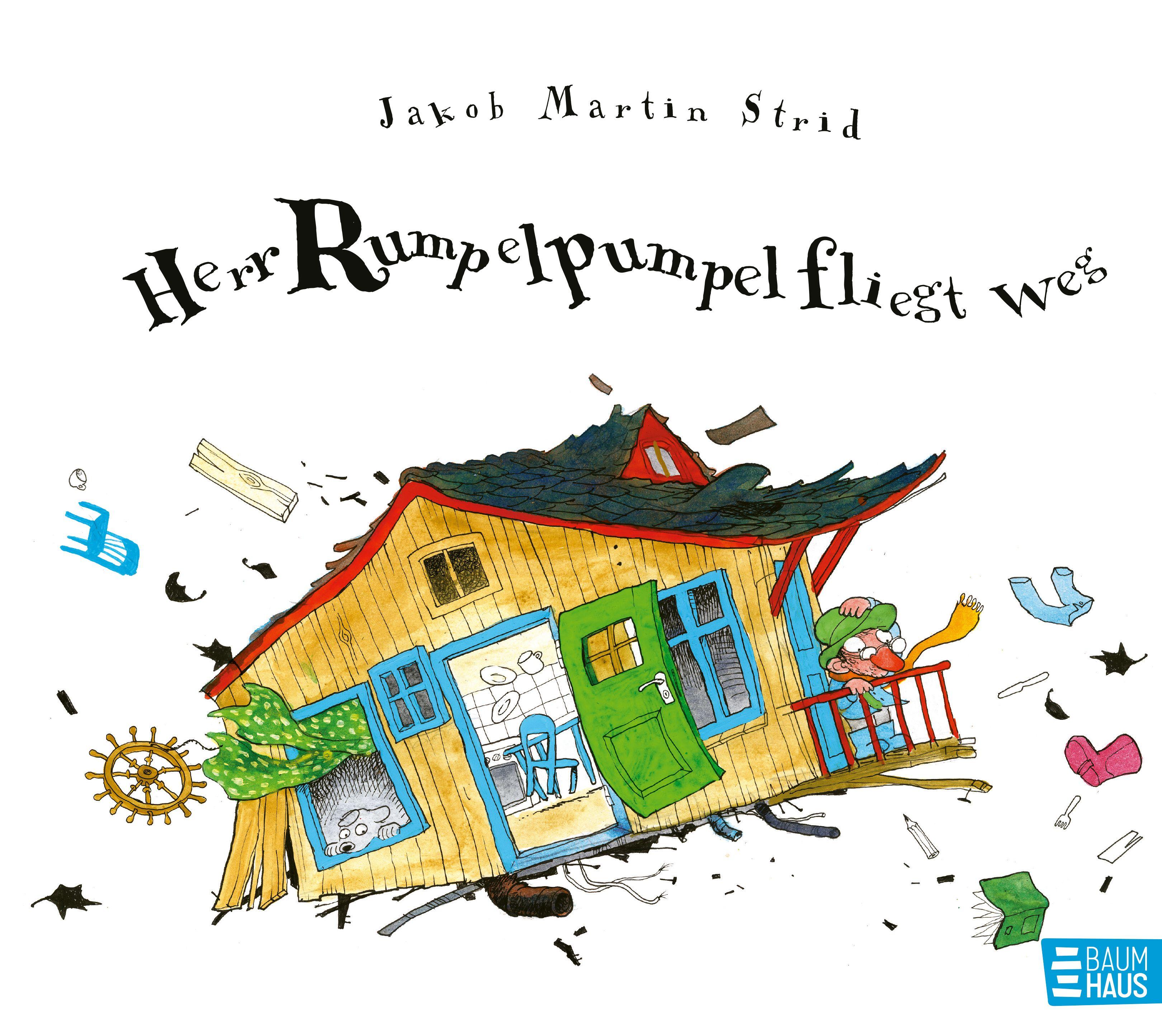 Vorderes Coverbild Herr Rumpelpumpel fliegt weg