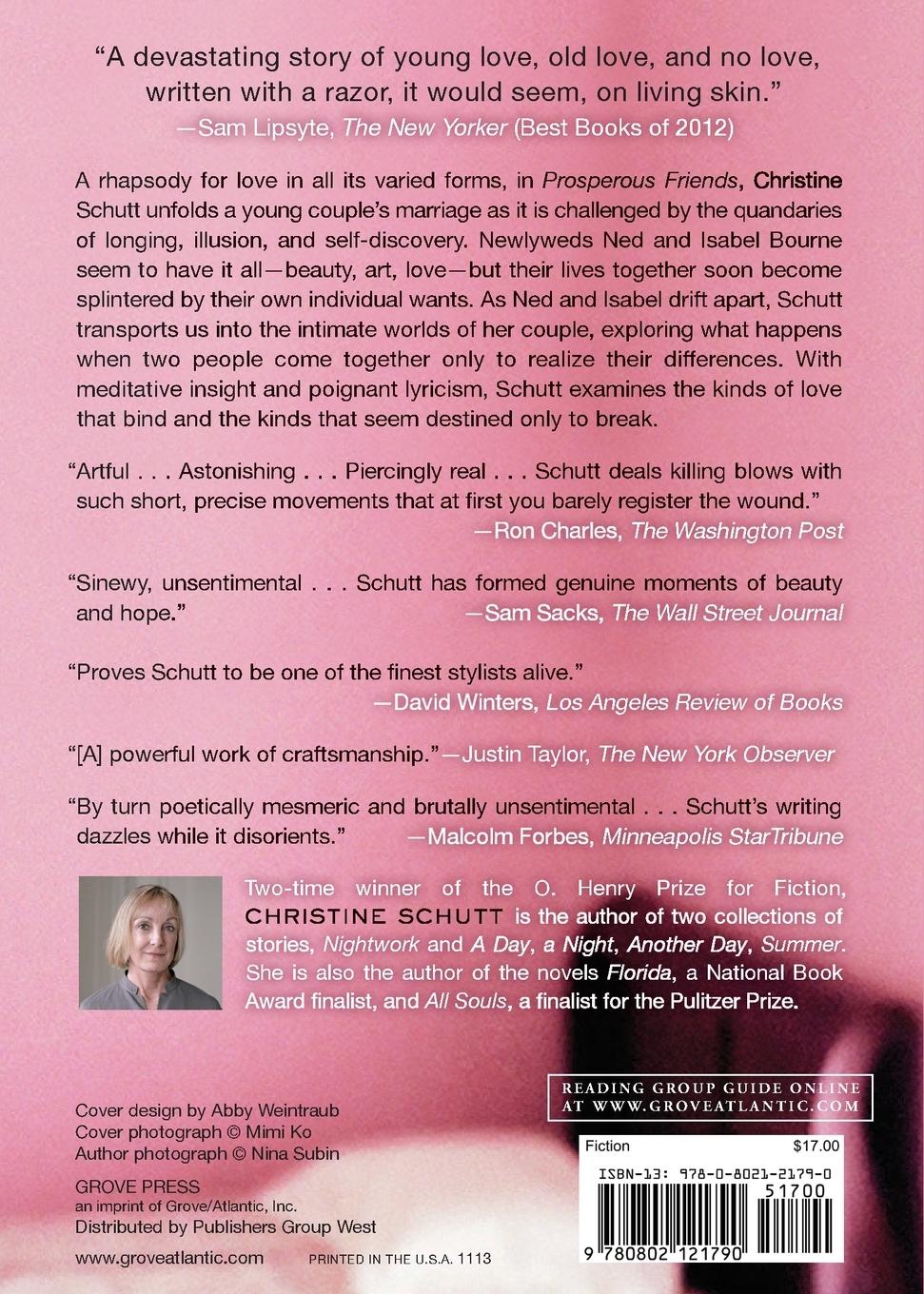 Rückseitencover Prosperous Friends