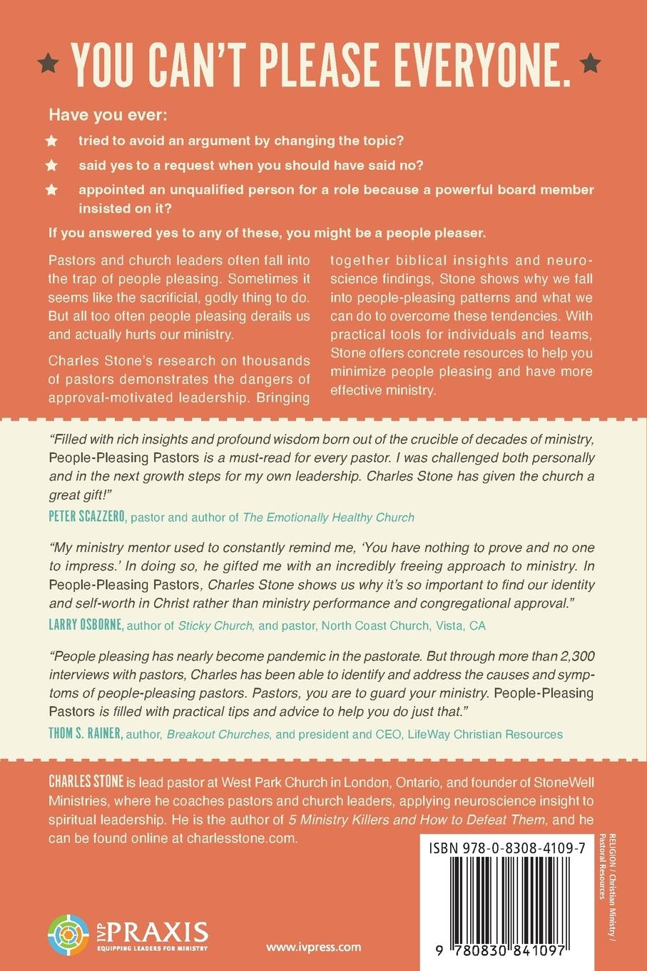 Rückseitencover People-Pleasing Pastors