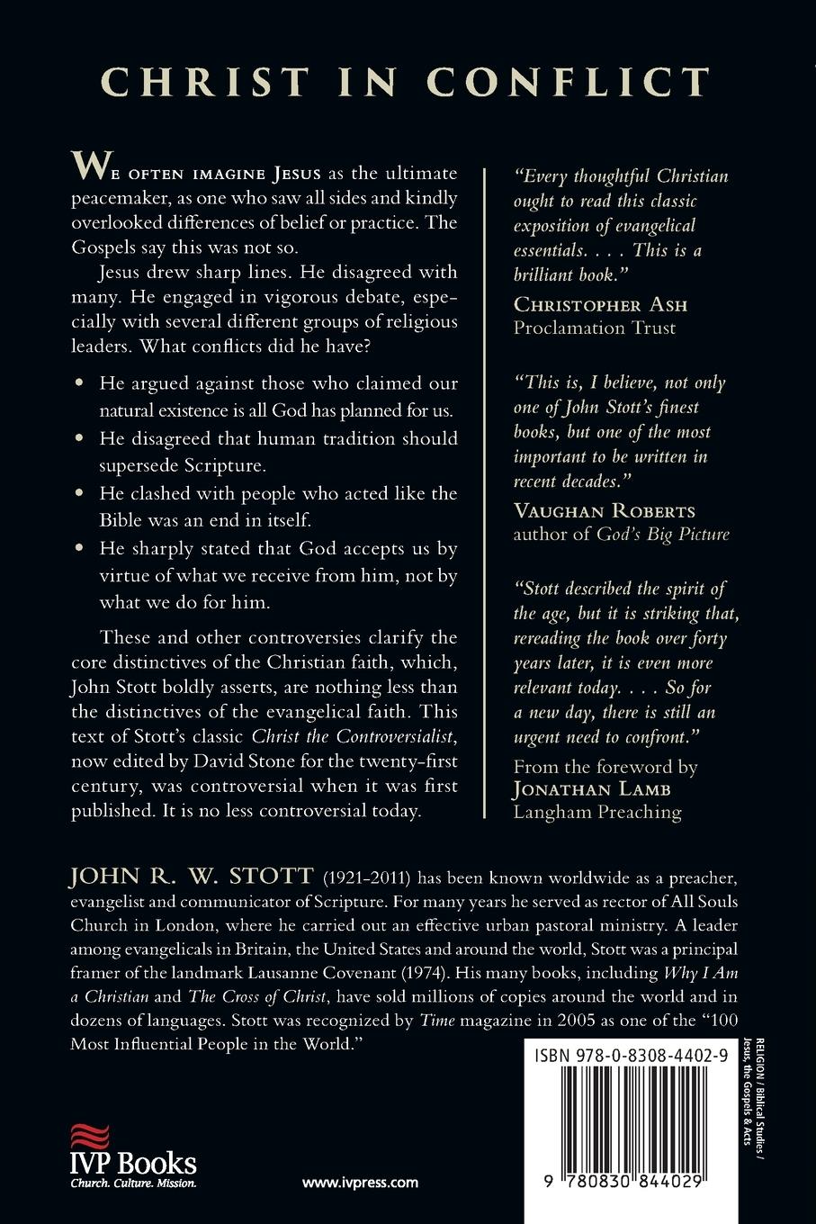 Rückseitencover Christ in Conflict