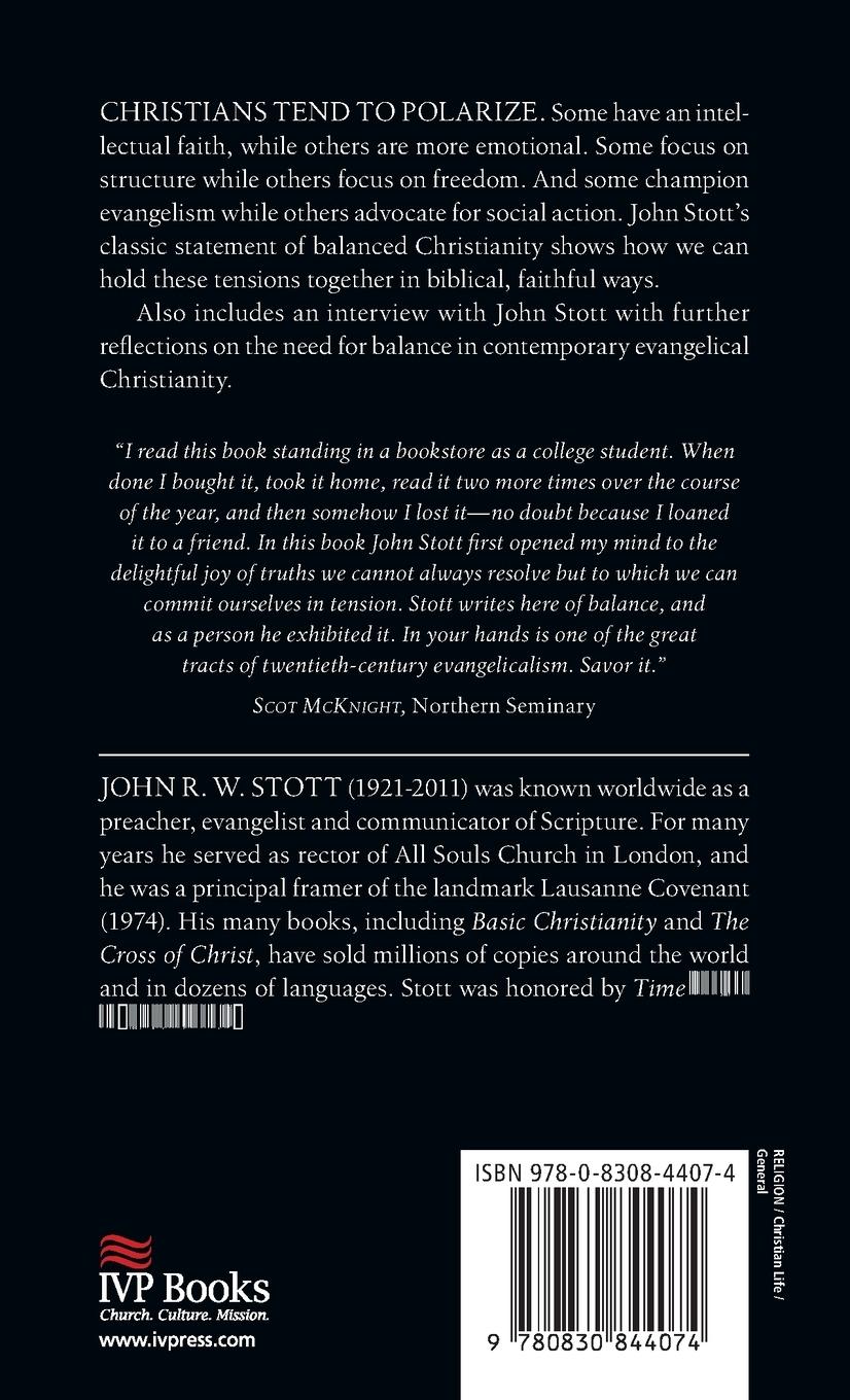 Rückseitencover Balanced Christianity