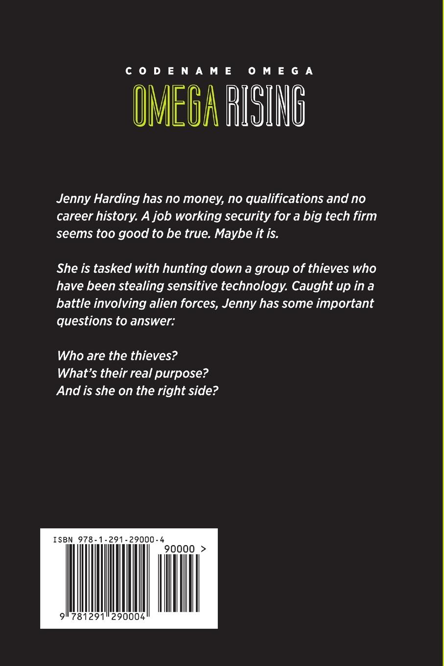 Rückseitencover Codename Omega