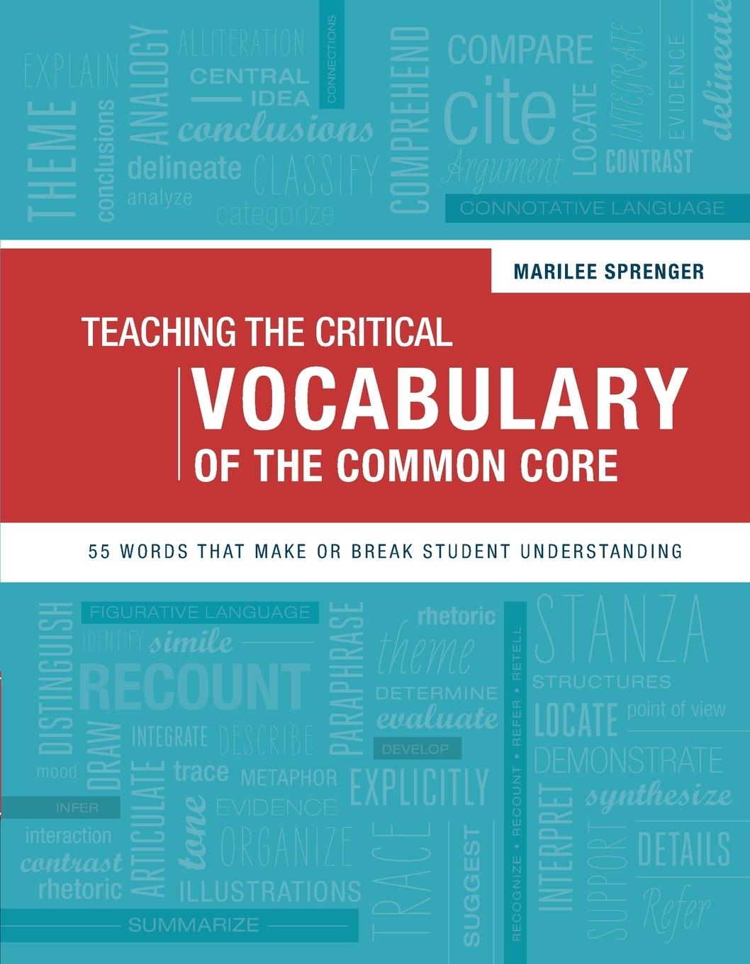 Vorderes Coverbild Teaching the Critical Vocabulary of the Common Core