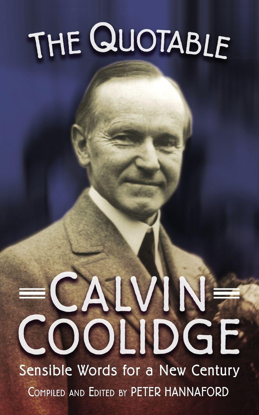 Vorderes Coverbild Quotable Calvin Coolidge (PB)