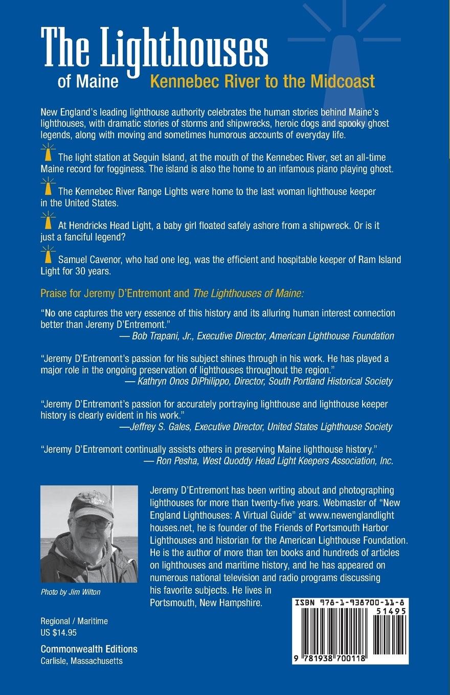 Rückseitencover The Lighthouses of Maine