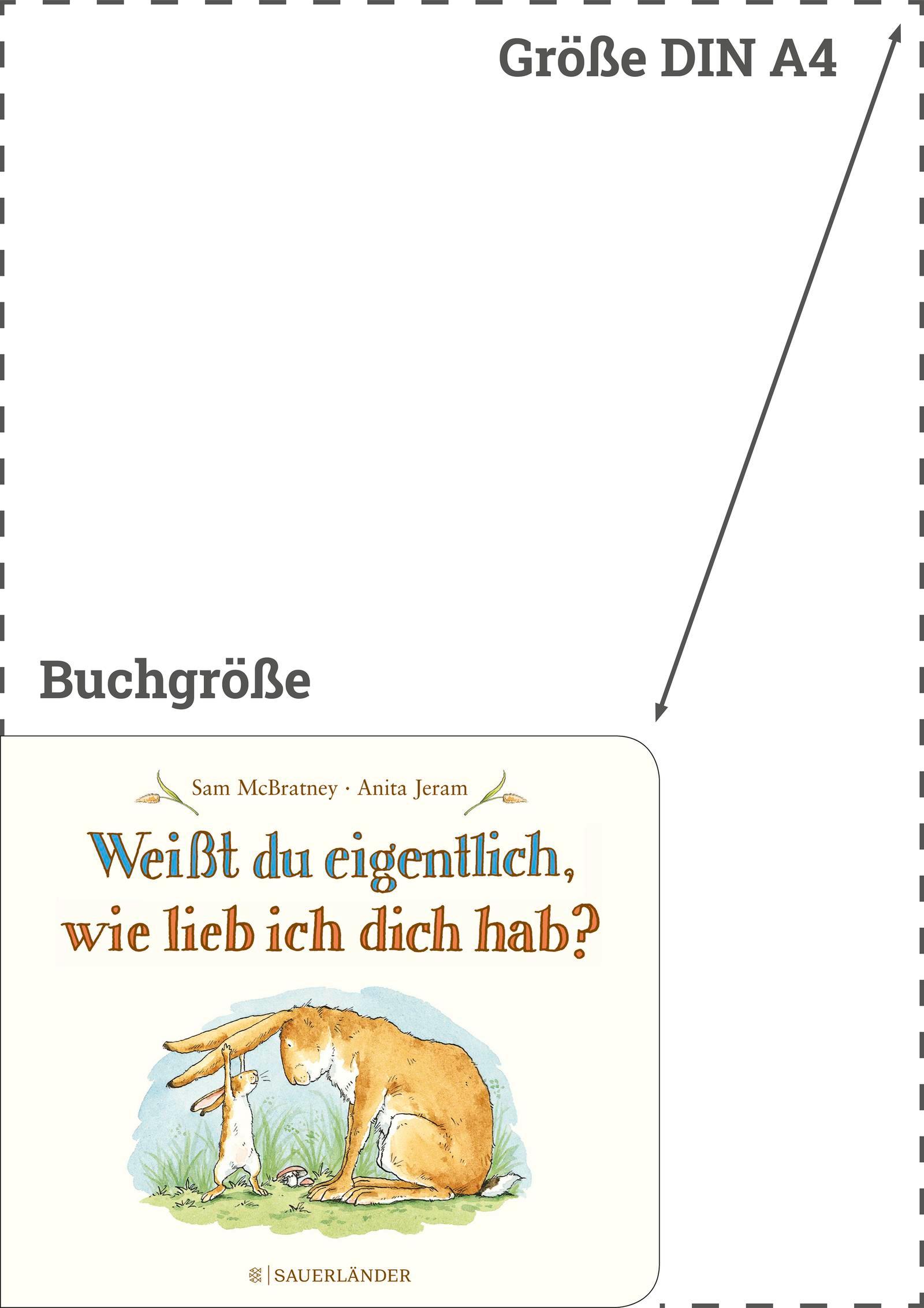 Beispielinhalt (Bild) Weißt du eigentlich, wie lieb ich dich hab?