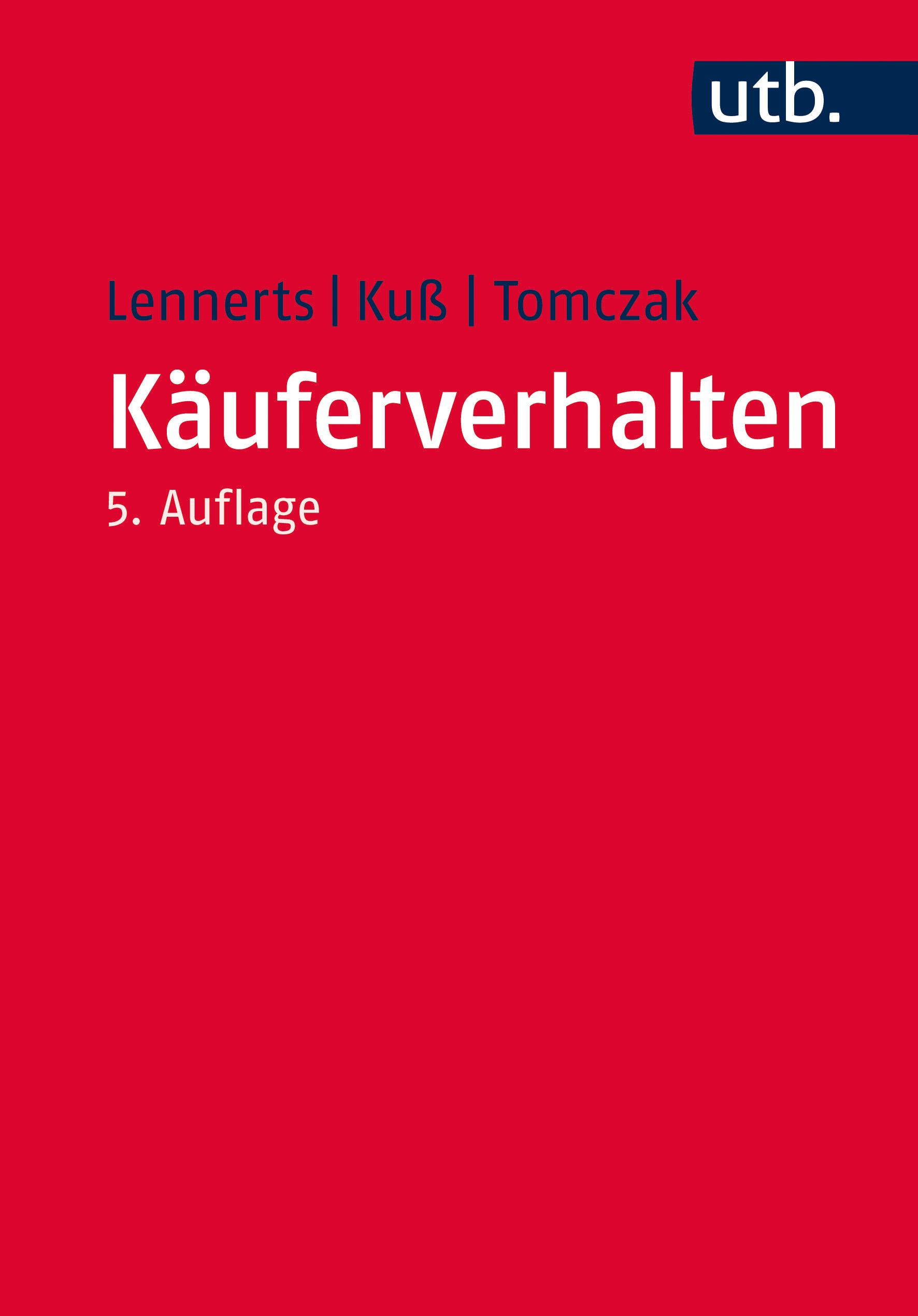 Vorderes Coverbild Käuferverhalten