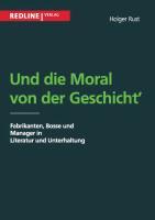 Vorderes Coverbild Und die Moral von der Geschicht