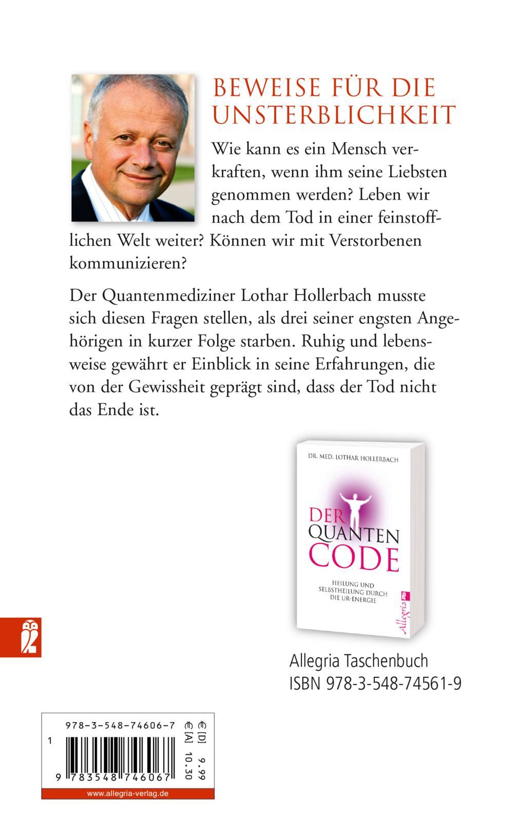 Rückseitencover Es gibt keinen Tod