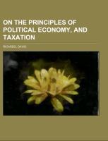 Vorderes Coverbild On The Principles of Political Economy, and Taxation