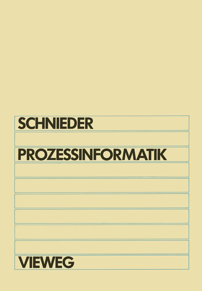 Vorderes Coverbild Prozeßinformatik