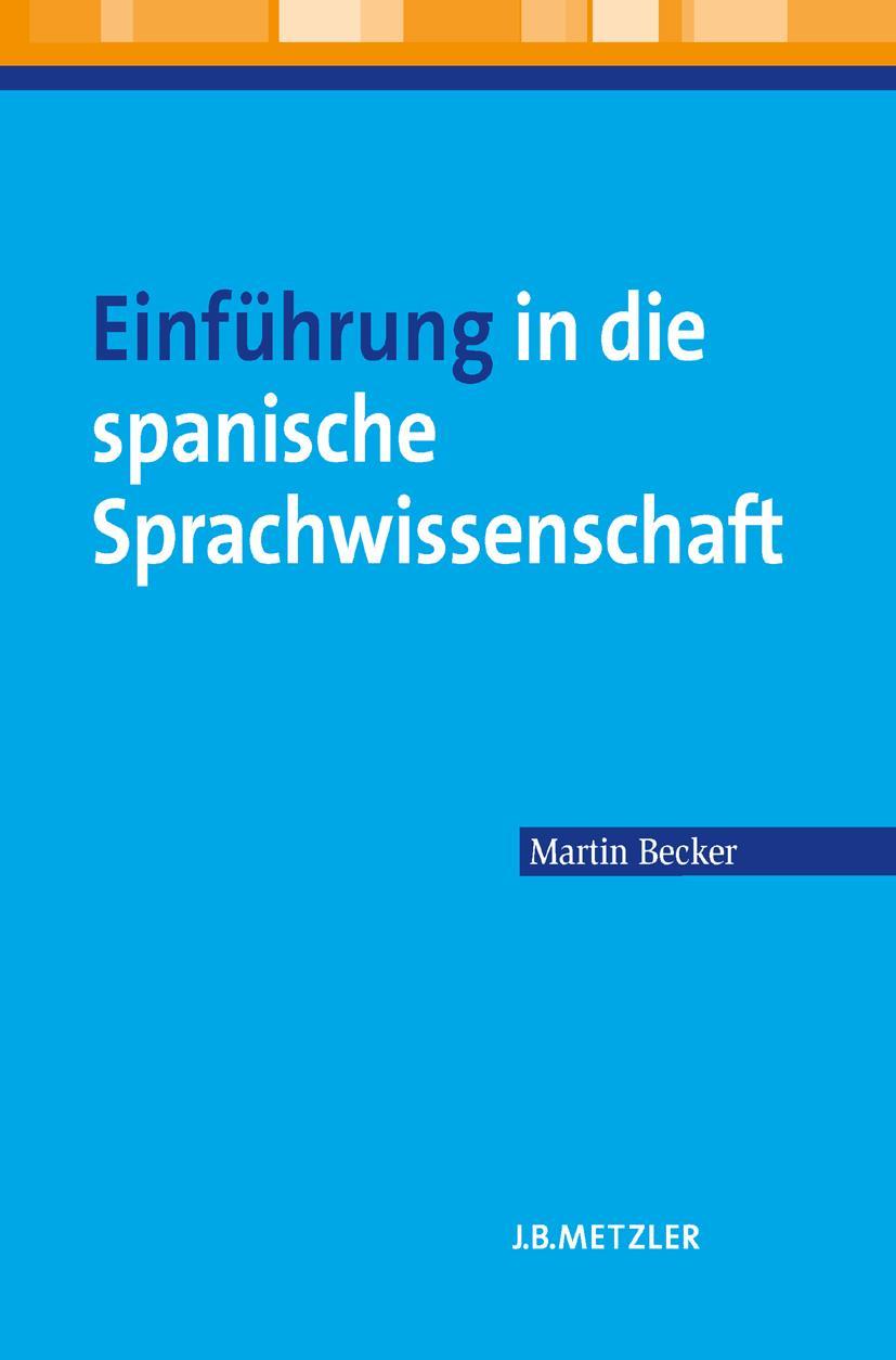 Vorderes Coverbild Einführung in die spanische Sprachwissenschaft