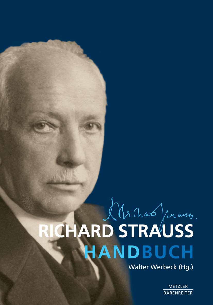 Vorderes Coverbild Richard Strauss-Handbuch