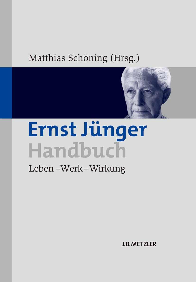 Vorderes Coverbild Ernst Jünger-Handbuch