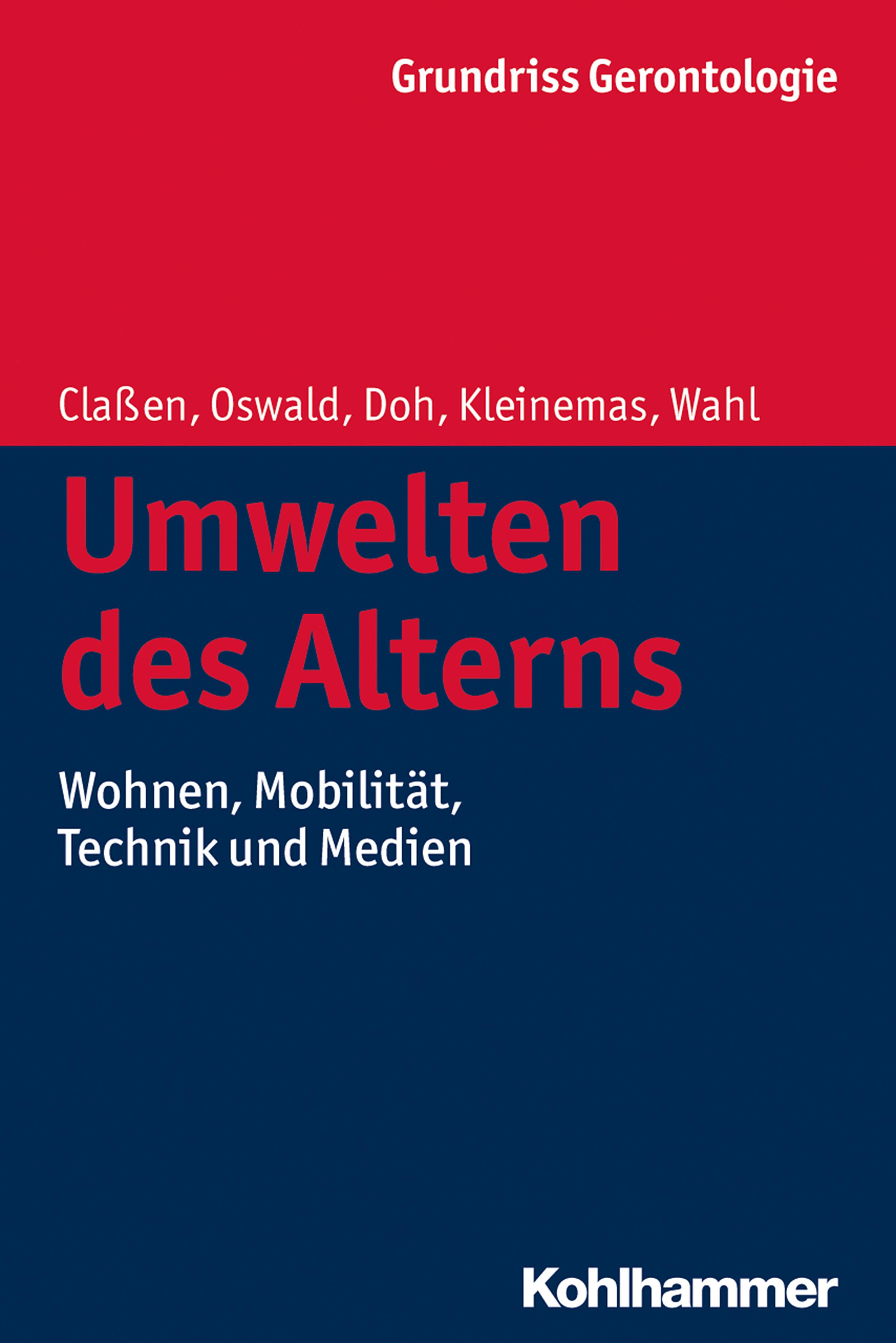 Vorderes Coverbild Umwelten des Alterns