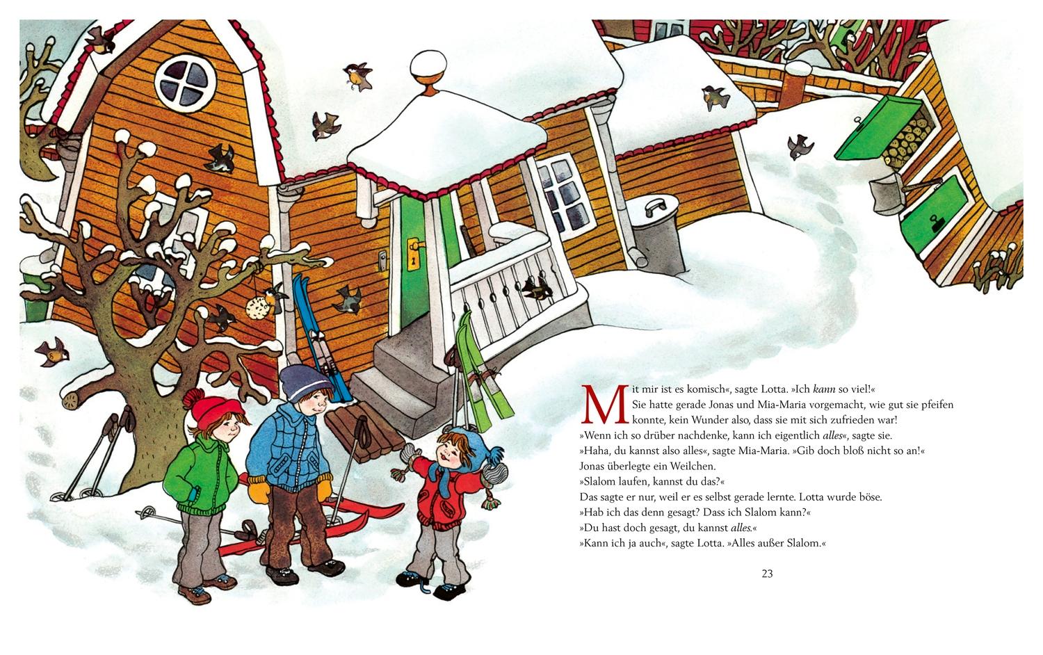 Beispielinhalt (Bild) Weihnachten mit Astrid Lindgren