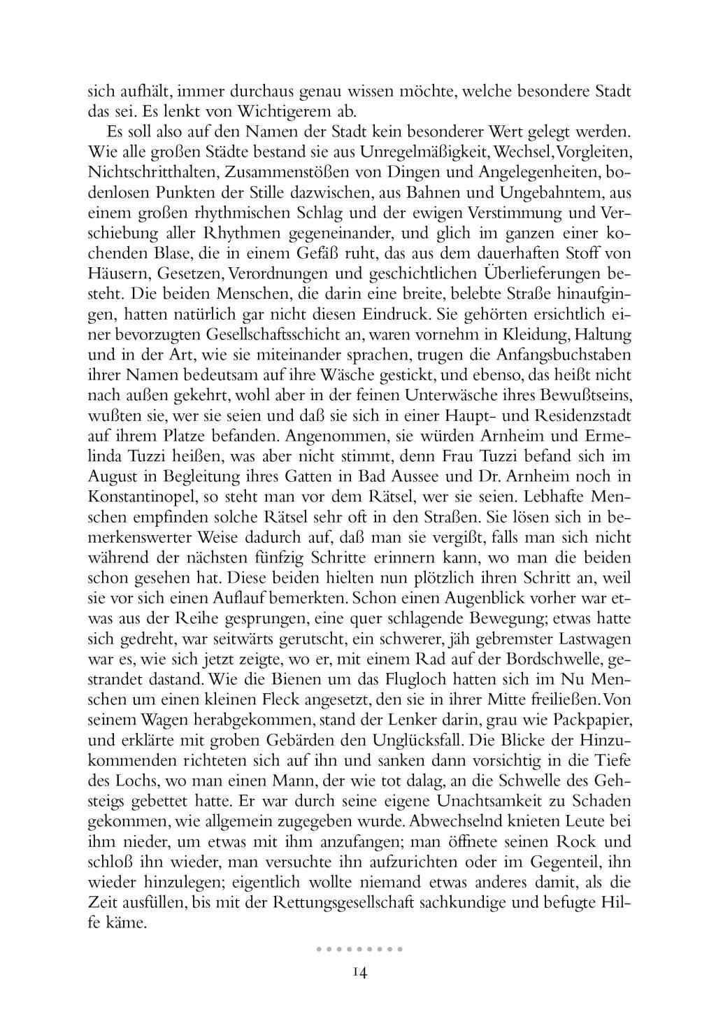 Beispielinhalt (Bild) Der Mann ohne Eigenschaften