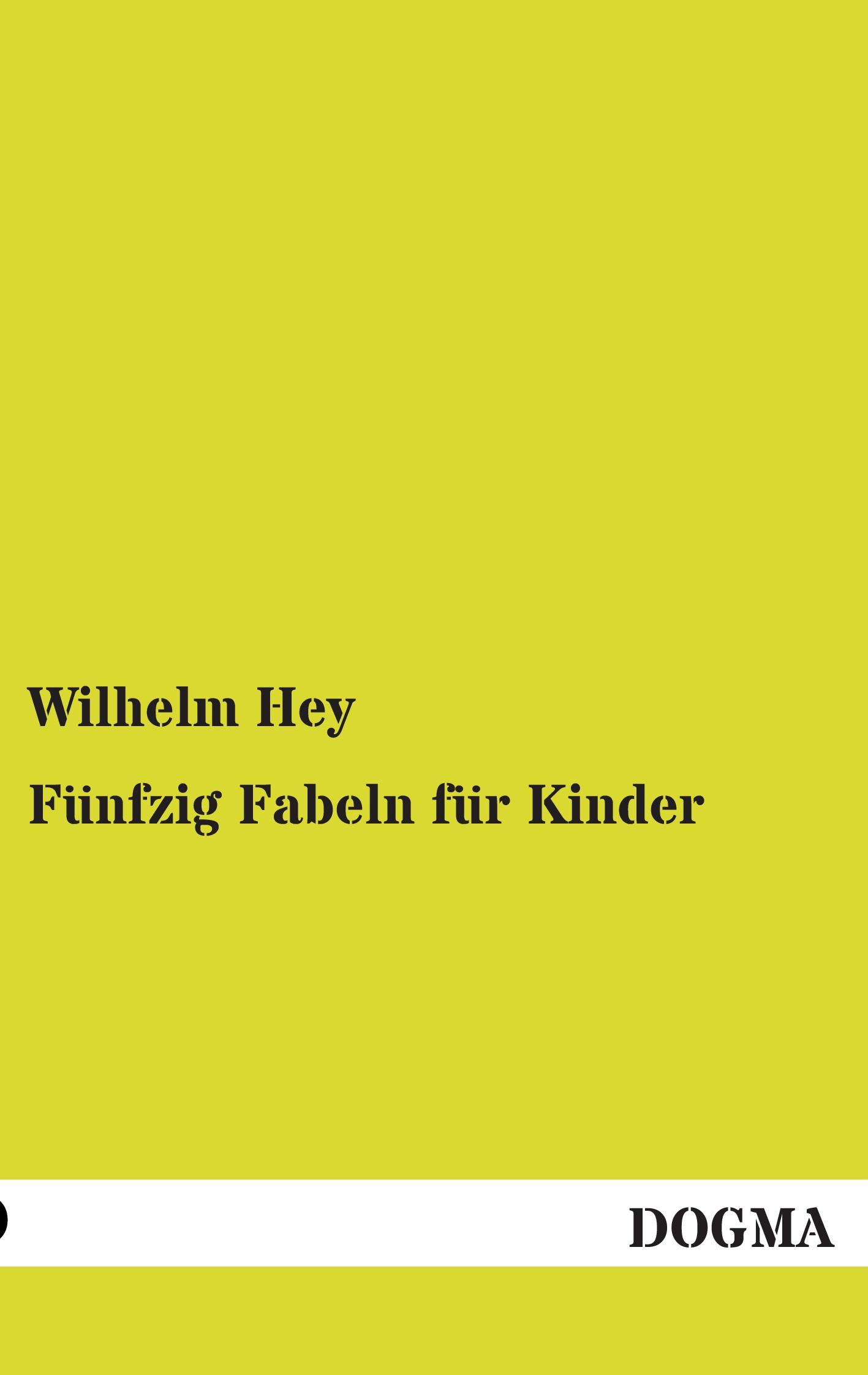 Vorderes Coverbild Fünfzig Fabeln für Kinder