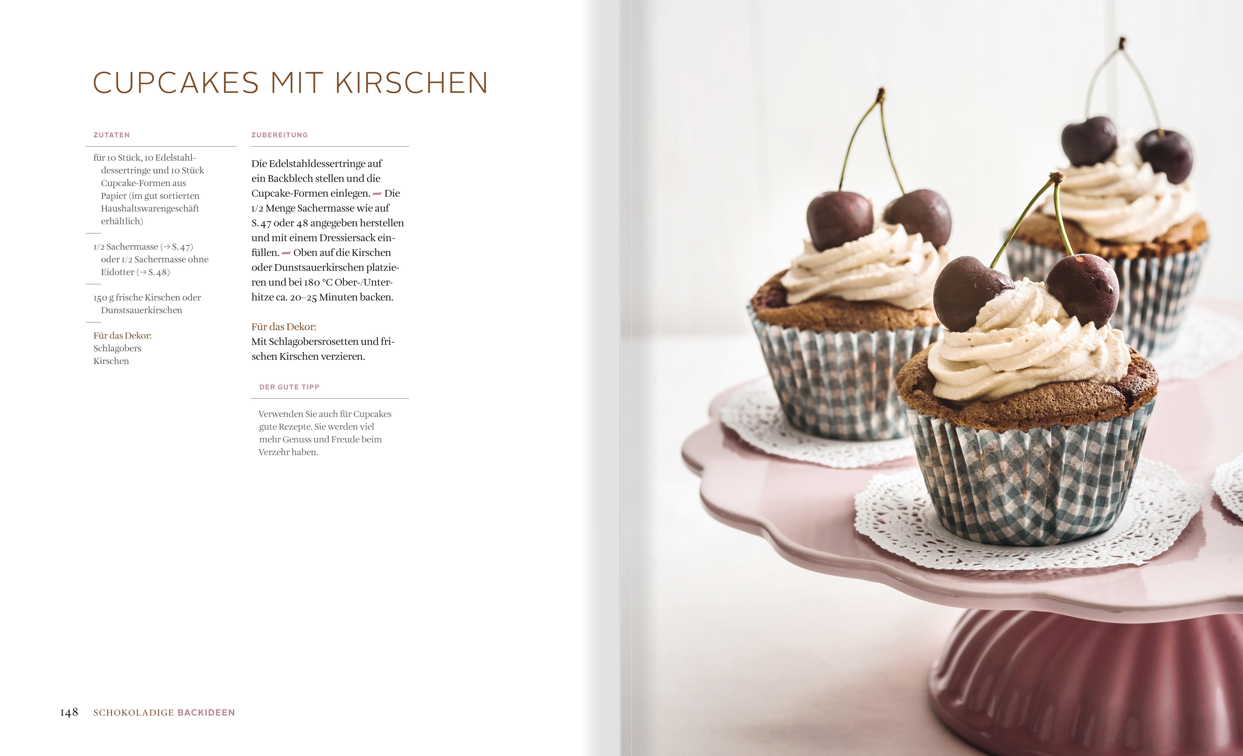 Beispielinhalt (Bild) Schokoladige Backideen