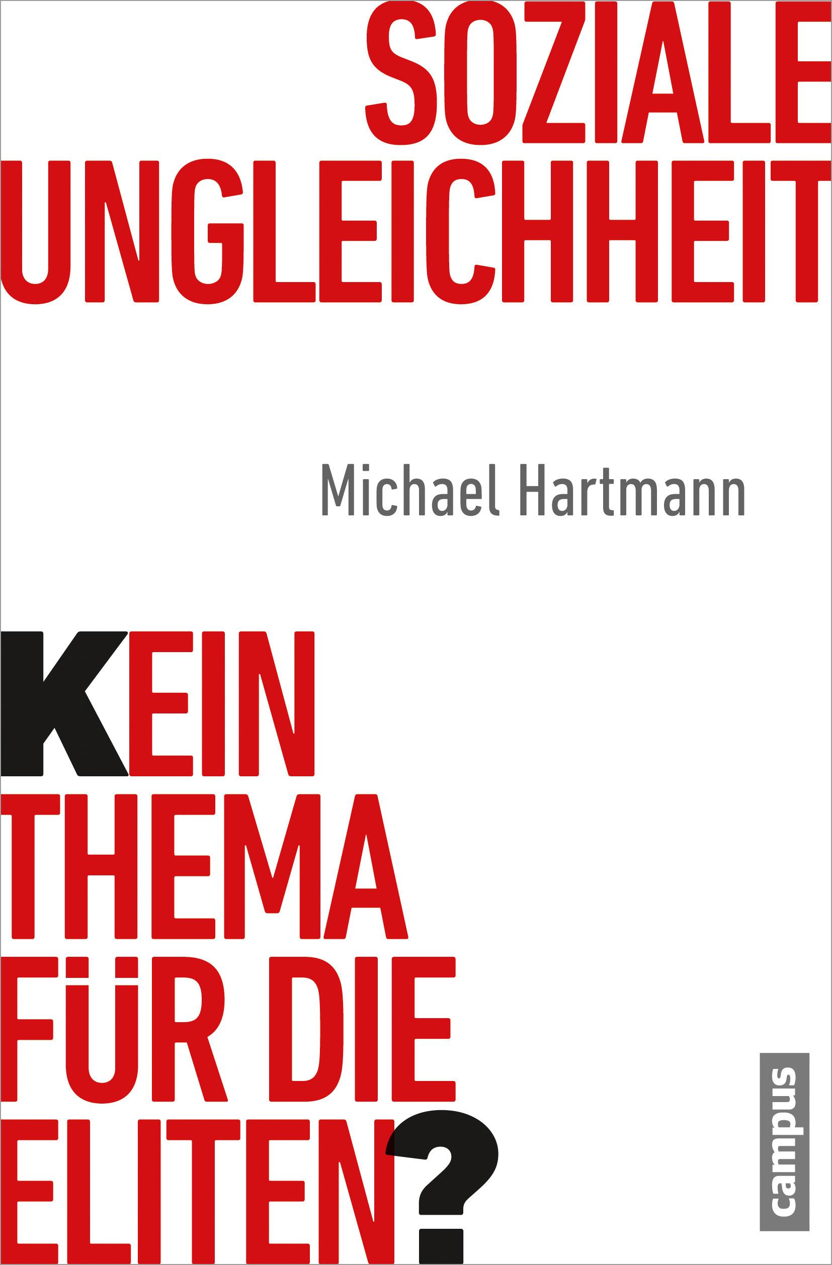 Vorderes Coverbild Soziale Ungleichheit - Kein Thema für die Eliten?