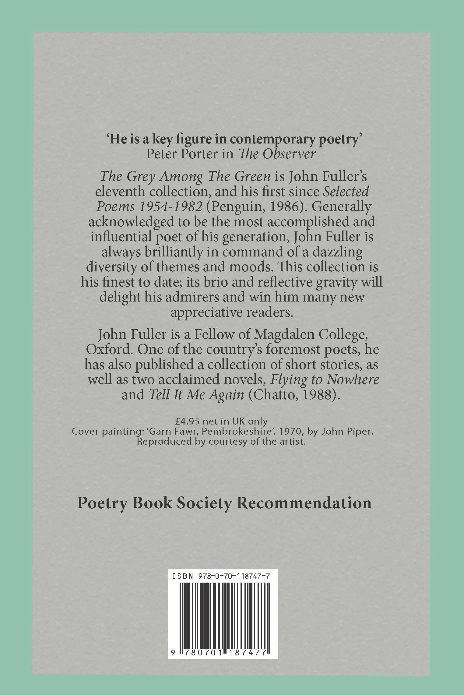 Rückseitencover The Grey Among The Green