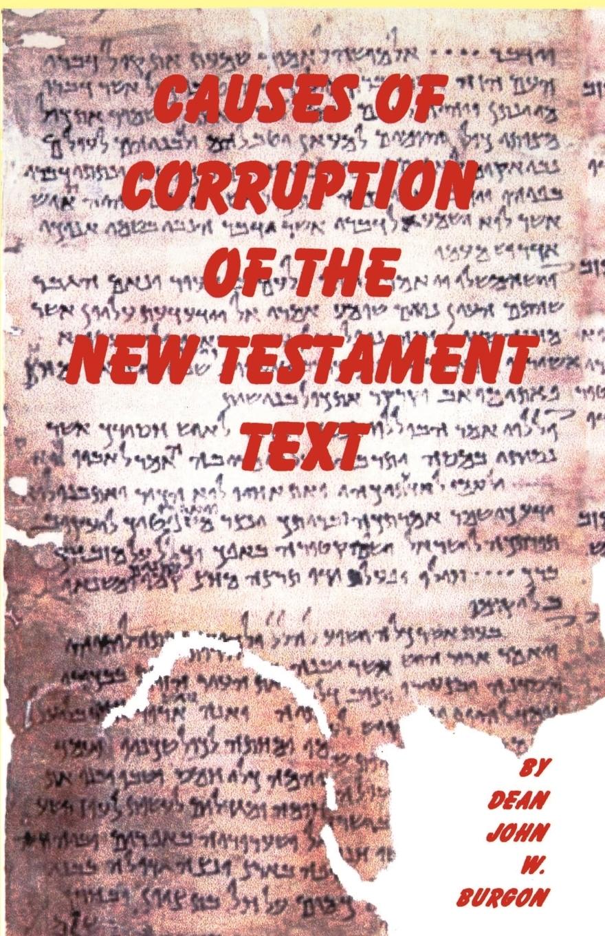 Vorderes Coverbild Causes of Corruption of the New Testament Text