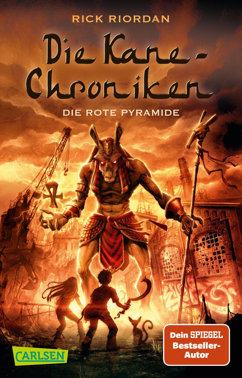 Vorderes Coverbild Die Kane-Chroniken 01: Die rote Pyramide